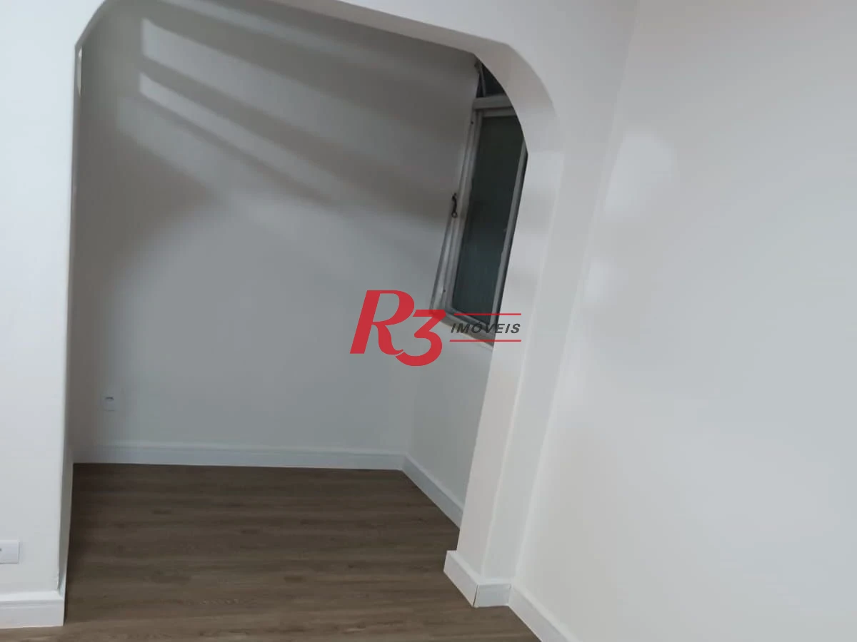 Apartamento com 1 dormitório à venda, 41 m² por R$ 400.000,00 - Embaré - Santos/SP