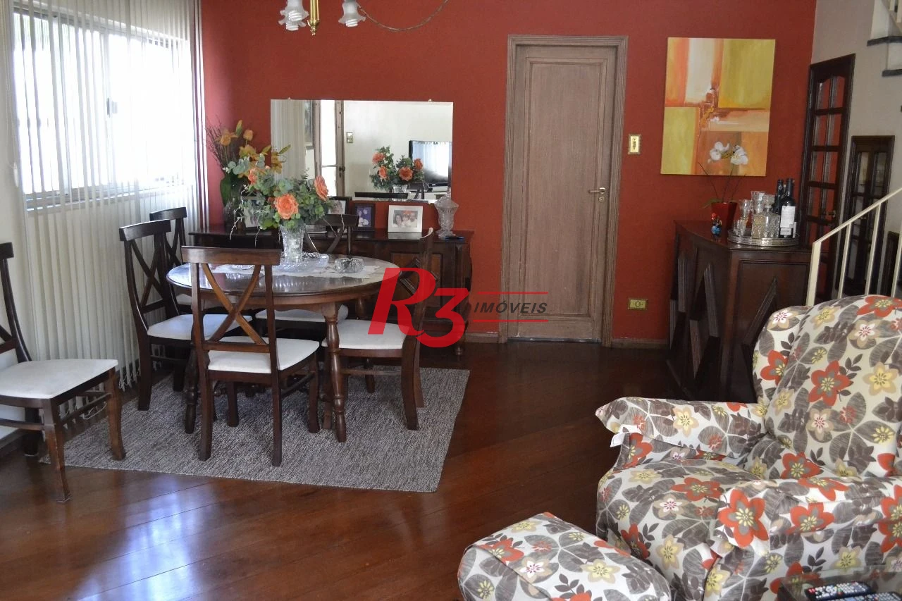 Sobrado com 3 dormitórios à venda, 134 m² por R$ 1.490.000,00 - Ponta da Praia - Santos/SP