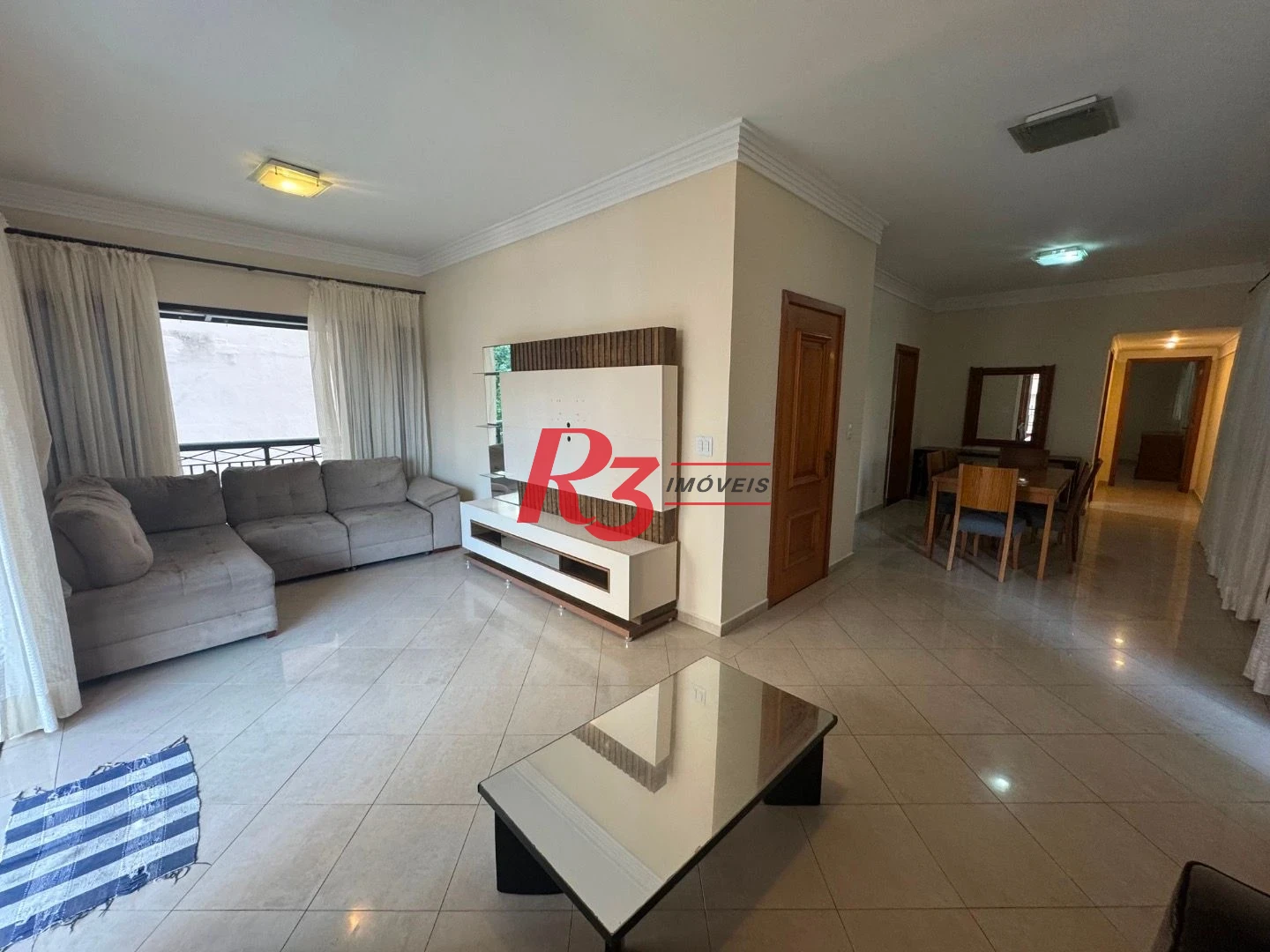 Apartamento Garden com 4 dormitórios para alugar, 300 m² por R$ 9.500,00/mês - Aparecida - Santos/SP