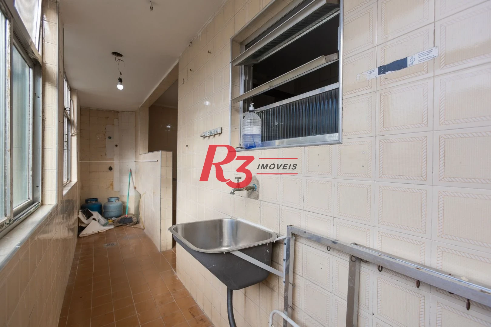 Apartamento com 3 dormitórios à venda, 87 m² por R$ 510.000,00 - Boqueirão - Santos/SP