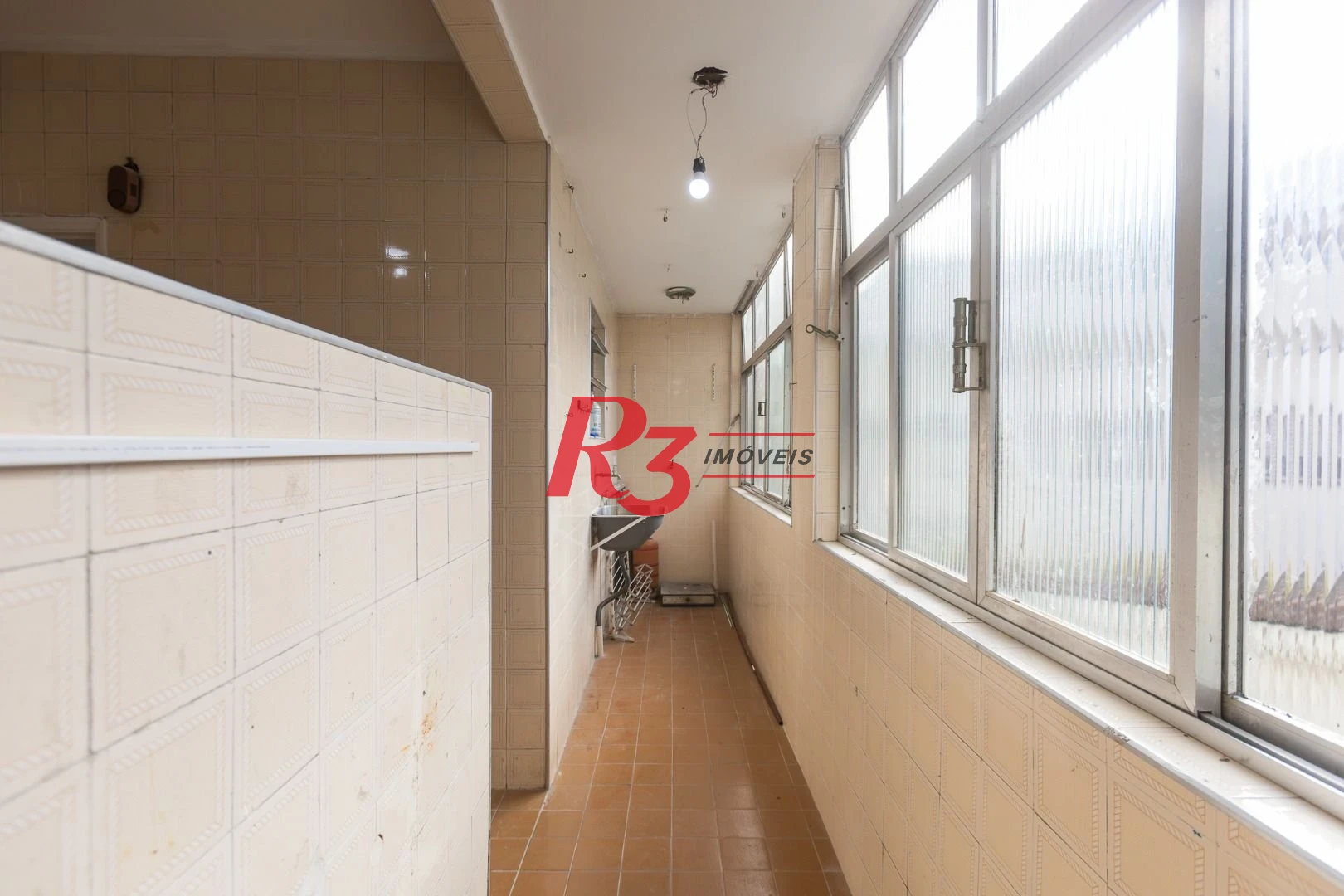Apartamento com 3 dormitórios à venda, 87 m² por R$ 510.000,00 - Boqueirão - Santos/SP