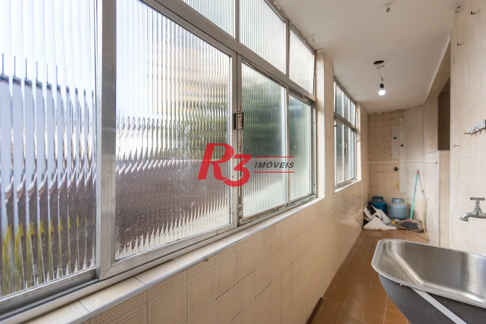 Apartamento com 3 dormitórios à venda, 87 m² por R$ 510.000,00 - Boqueirão - Santos/SP