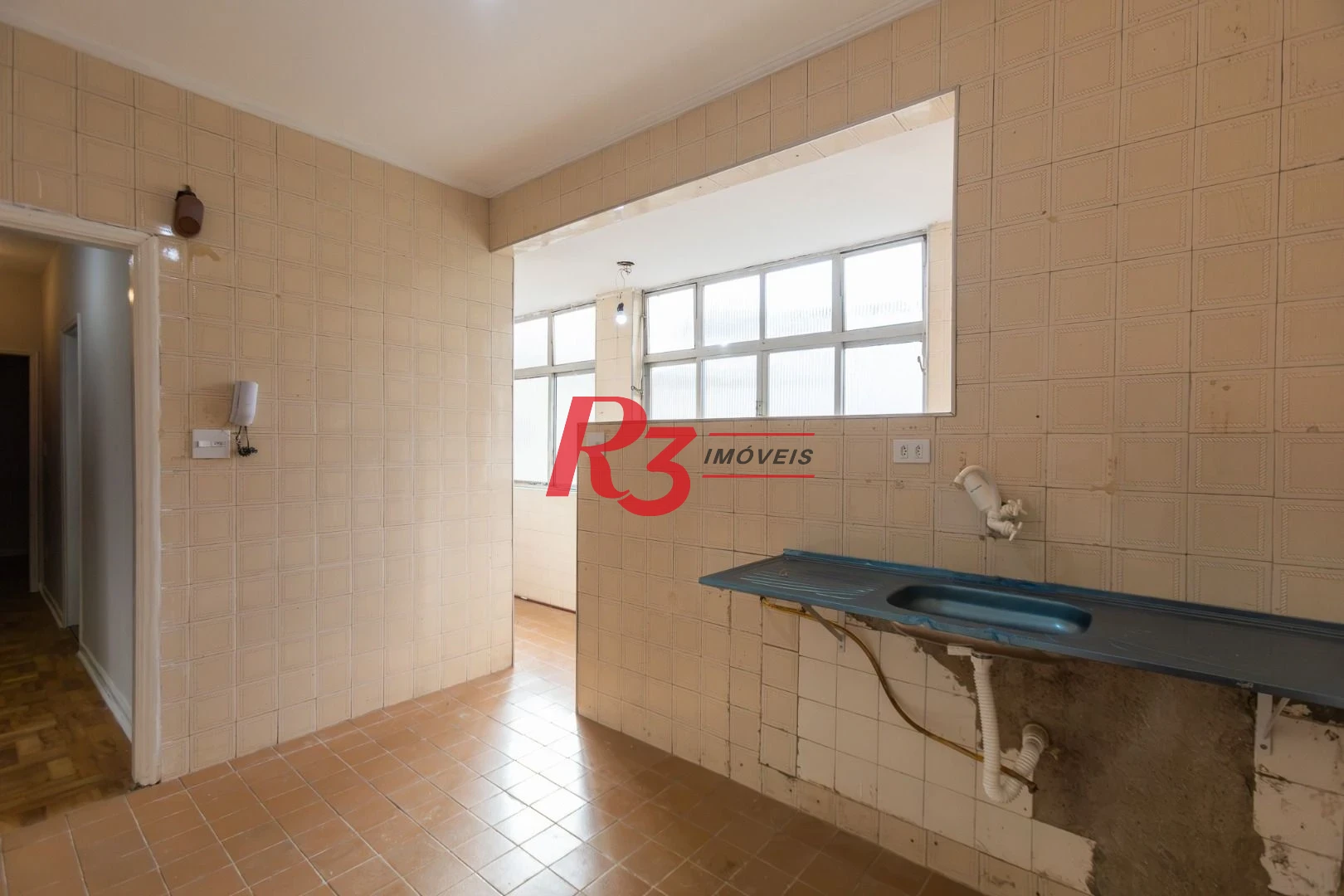 Apartamento com 3 dormitórios à venda, 87 m² por R$ 510.000,00 - Boqueirão - Santos/SP