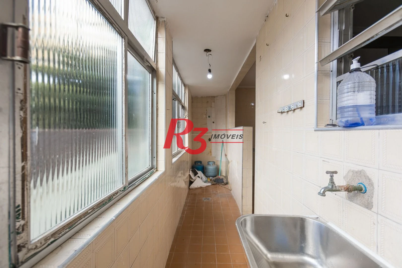 Apartamento com 3 dormitórios à venda, 87 m² por R$ 510.000,00 - Boqueirão - Santos/SP