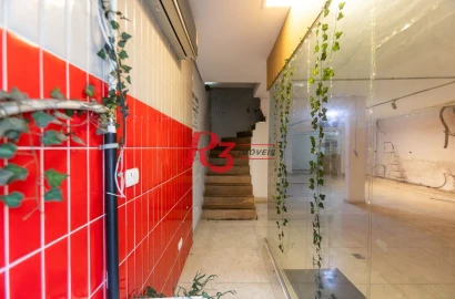 Loja para alugar, 76 m² por R$ 7.000,00/mês - Embaré - Santos/SP