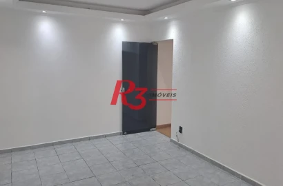 Apartamento com 3 dormitórios à venda, 75 m² por R$ 449.500,00 - Encruzilhada - Santos/SP