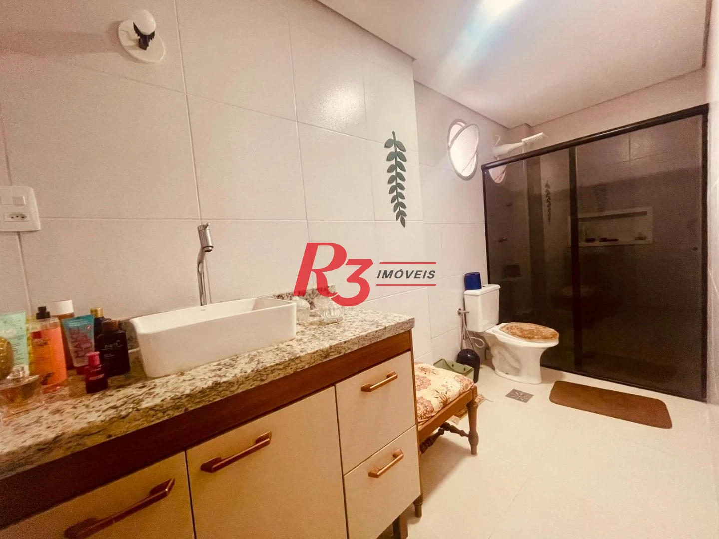 Apartamento com 3 dormitórios à venda, 133 m² por R$ 1.280.000,00 - Boqueirão - Santos/SP