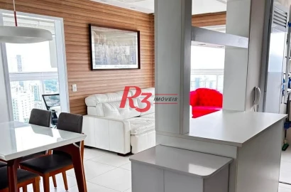 Apartamento à venda, 80 m² por R$ 1.290.000,00 - Ponta da Praia - Santos/SP
