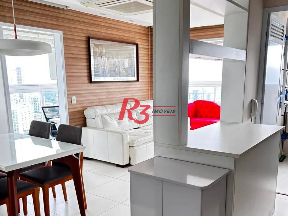 Apartamento à venda, 80 m² por R$ 1.290.000,00 - Ponta da Praia - Santos/SP