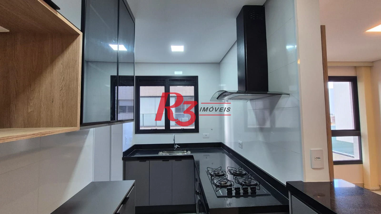 Apartamento com 1 dormitório para alugar, 55 m² por R$ 5.100,02/mês - Aparecida - Santos/SP