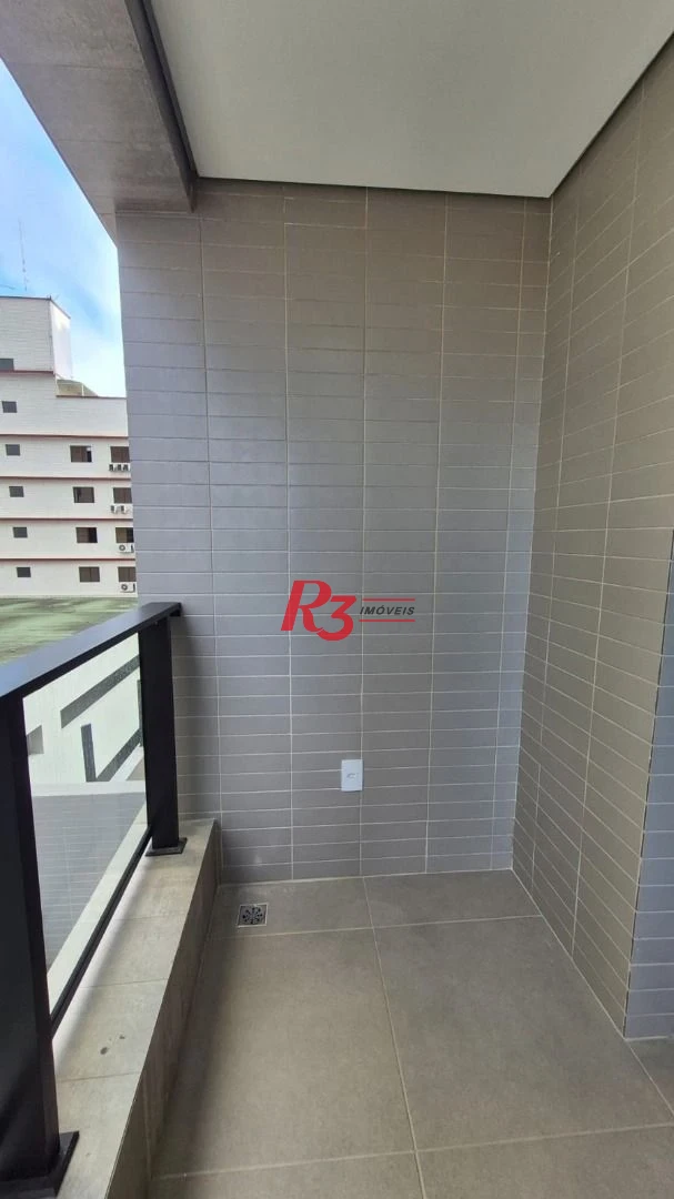 Apartamento com 1 dormitório para alugar, 55 m² por R$ 5.100,02/mês - Aparecida - Santos/SP