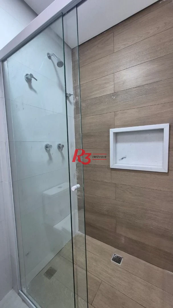 Apartamento com 1 dormitório para alugar, 55 m² por R$ 5.100,02/mês - Aparecida - Santos/SP
