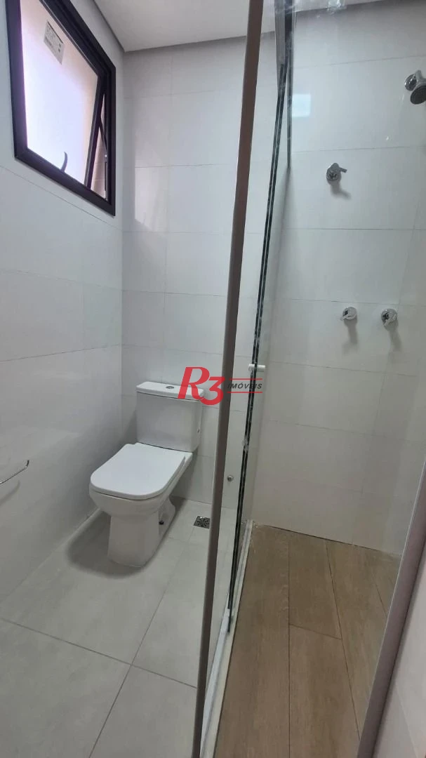 Apartamento com 1 dormitório para alugar, 55 m² por R$ 5.100,02/mês - Aparecida - Santos/SP