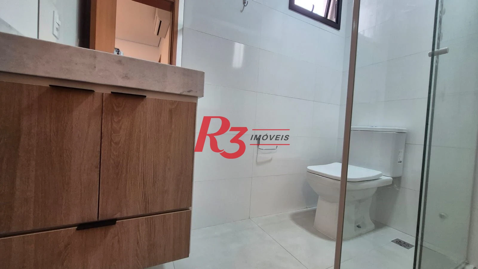 Apartamento com 1 dormitório para alugar, 55 m² por R$ 5.100,02/mês - Aparecida - Santos/SP