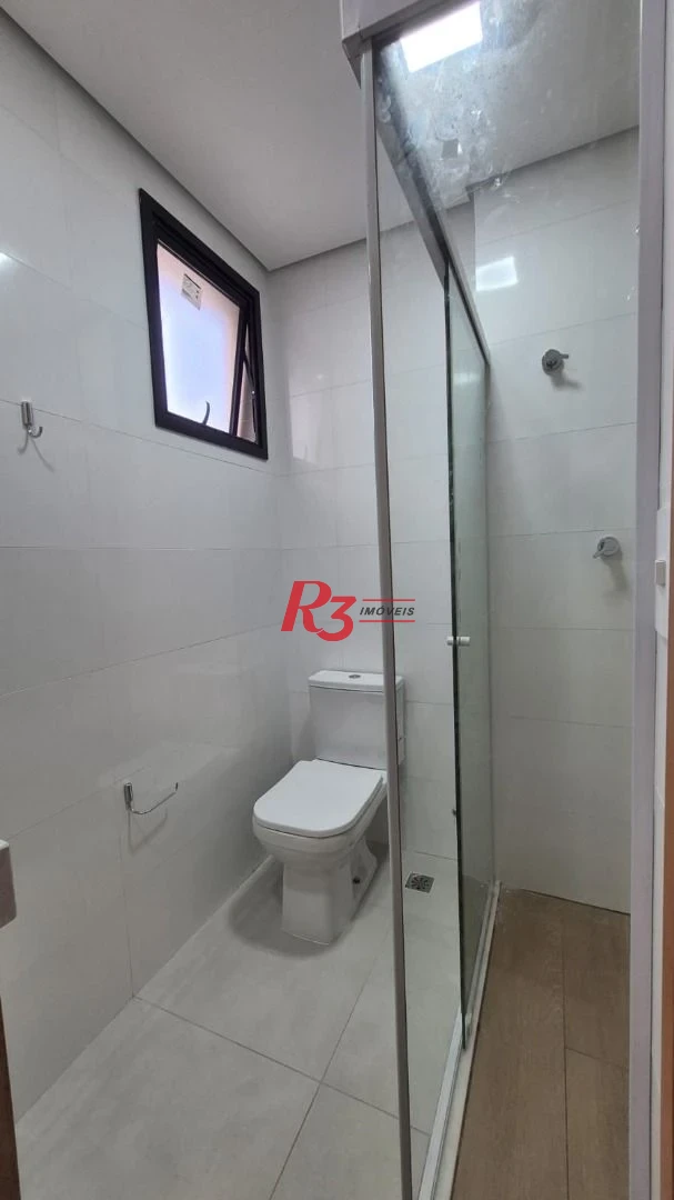 Apartamento com 1 dormitório para alugar, 55 m² por R$ 5.100,02/mês - Aparecida - Santos/SP