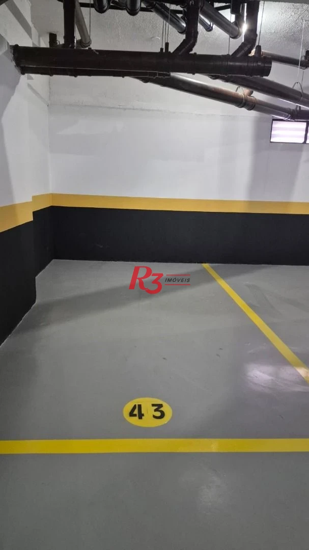 Apartamento com 1 dormitório para alugar, 55 m² por R$ 5.100,02/mês - Aparecida - Santos/SP