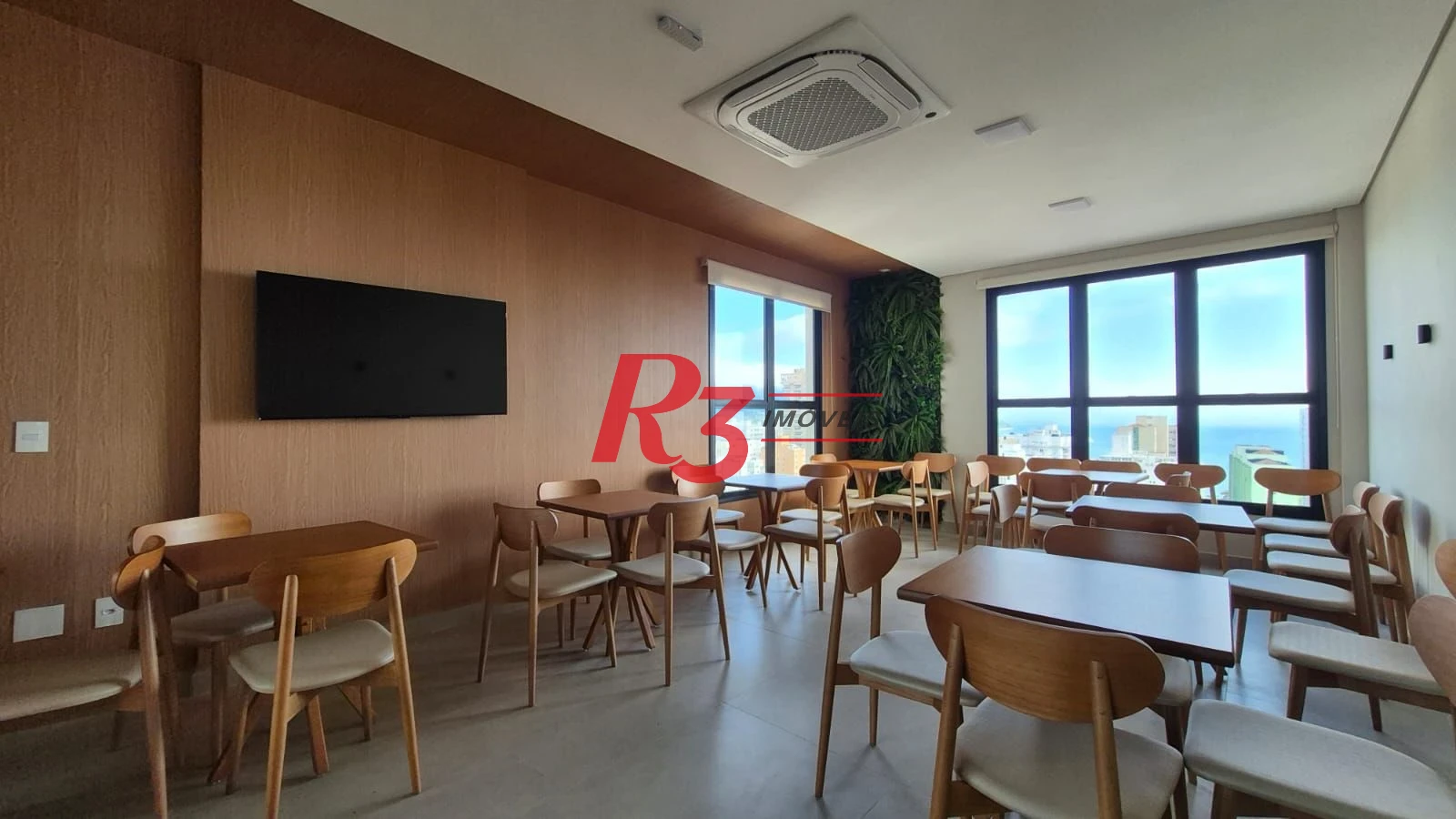 Apartamento com 1 dormitório para alugar, 55 m² por R$ 5.100,02/mês - Aparecida - Santos/SP