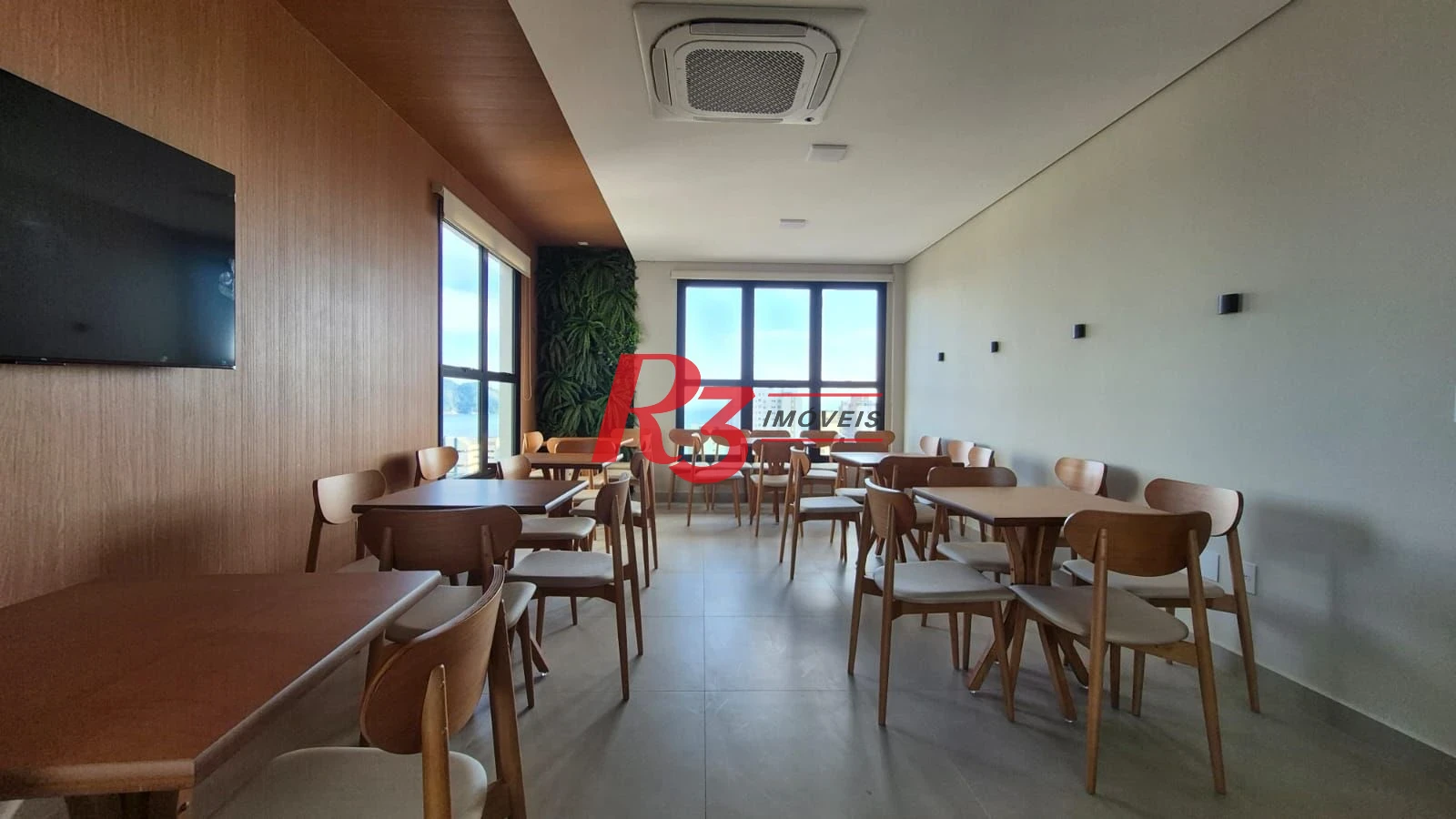 Apartamento com 1 dormitório para alugar, 55 m² por R$ 5.100,02/mês - Aparecida - Santos/SP