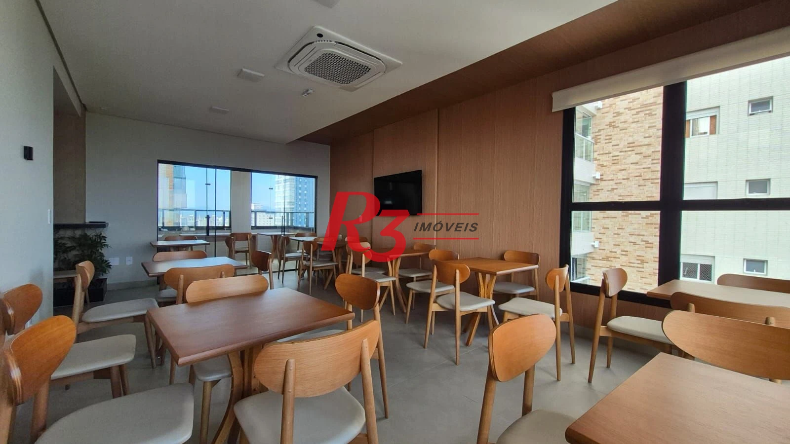 Apartamento com 1 dormitório para alugar, 55 m² por R$ 5.100,02/mês - Aparecida - Santos/SP