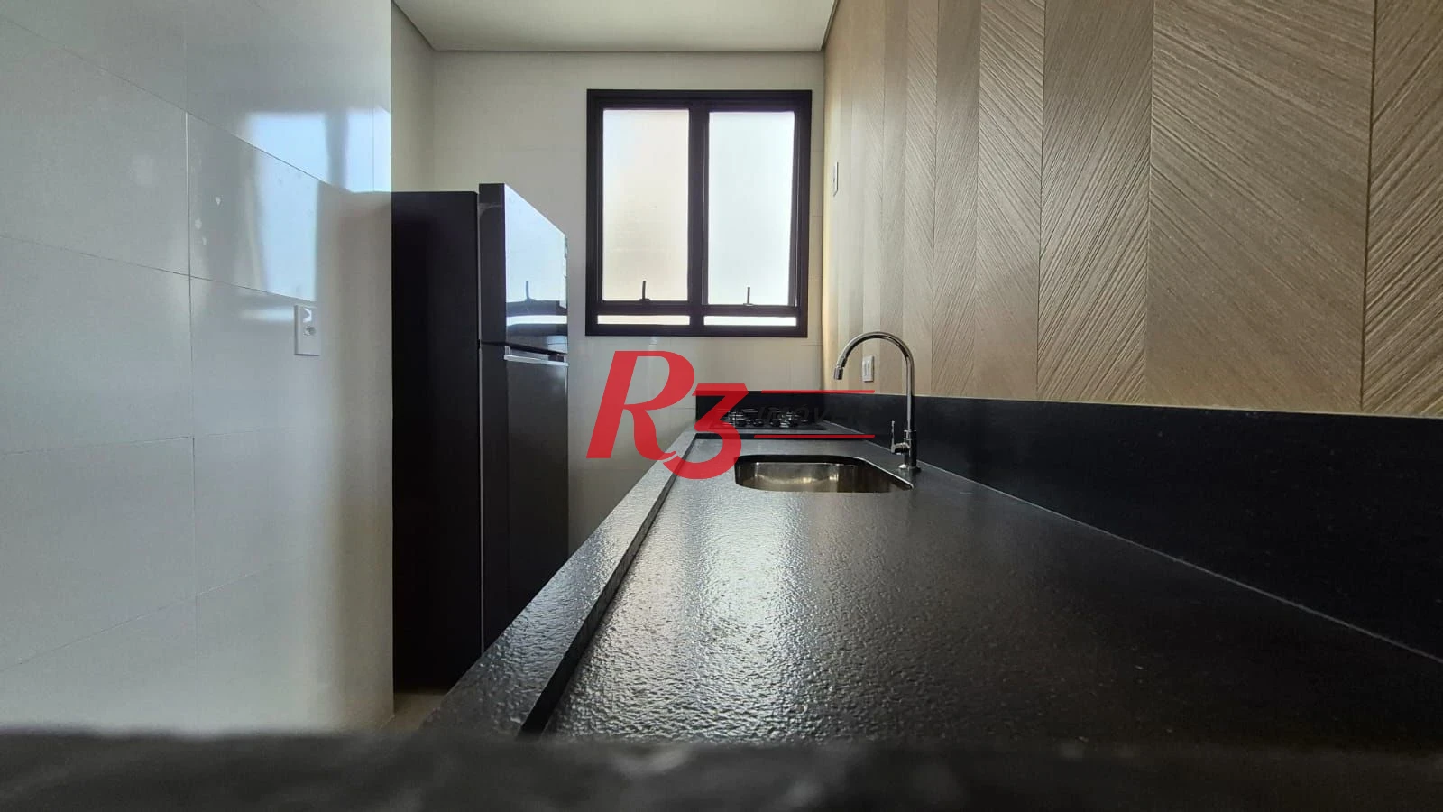 Apartamento com 1 dormitório para alugar, 55 m² por R$ 5.100,02/mês - Aparecida - Santos/SP
