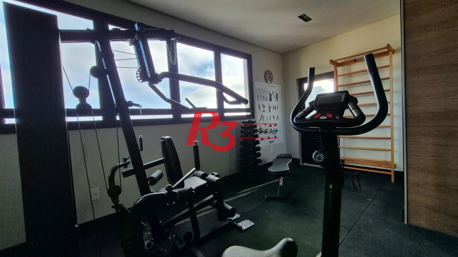 Apartamento com 1 dormitório para alugar, 55 m² por R$ 5.100,02/mês - Aparecida - Santos/SP