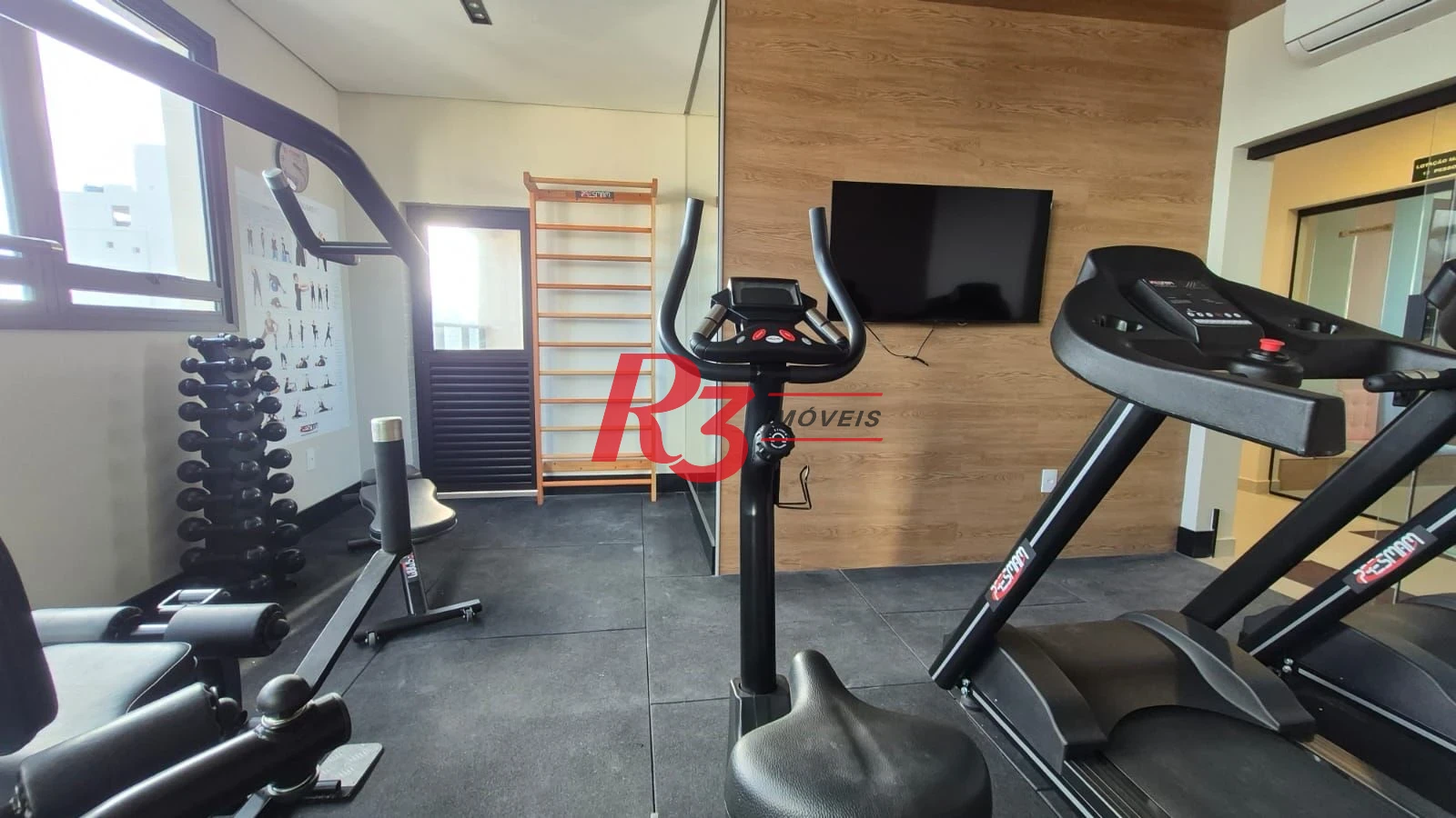 Apartamento com 1 dormitório para alugar, 55 m² por R$ 5.100,02/mês - Aparecida - Santos/SP