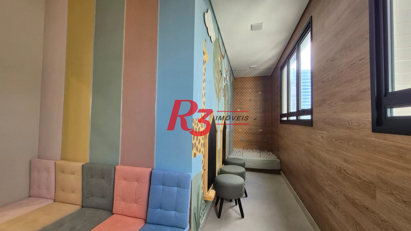 Apartamento com 1 dormitório para alugar, 55 m² por R$ 5.100,02/mês - Aparecida - Santos/SP