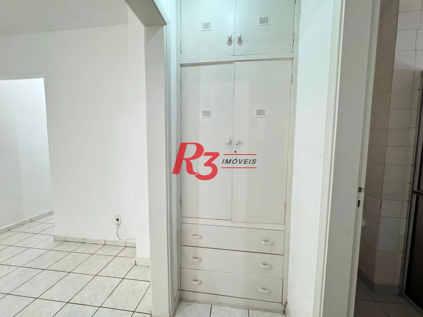 Apartamento com 1 dormitório para alugar, 50 m² por R$ 3.000,00/mês - Aparecida - Santos/SP
