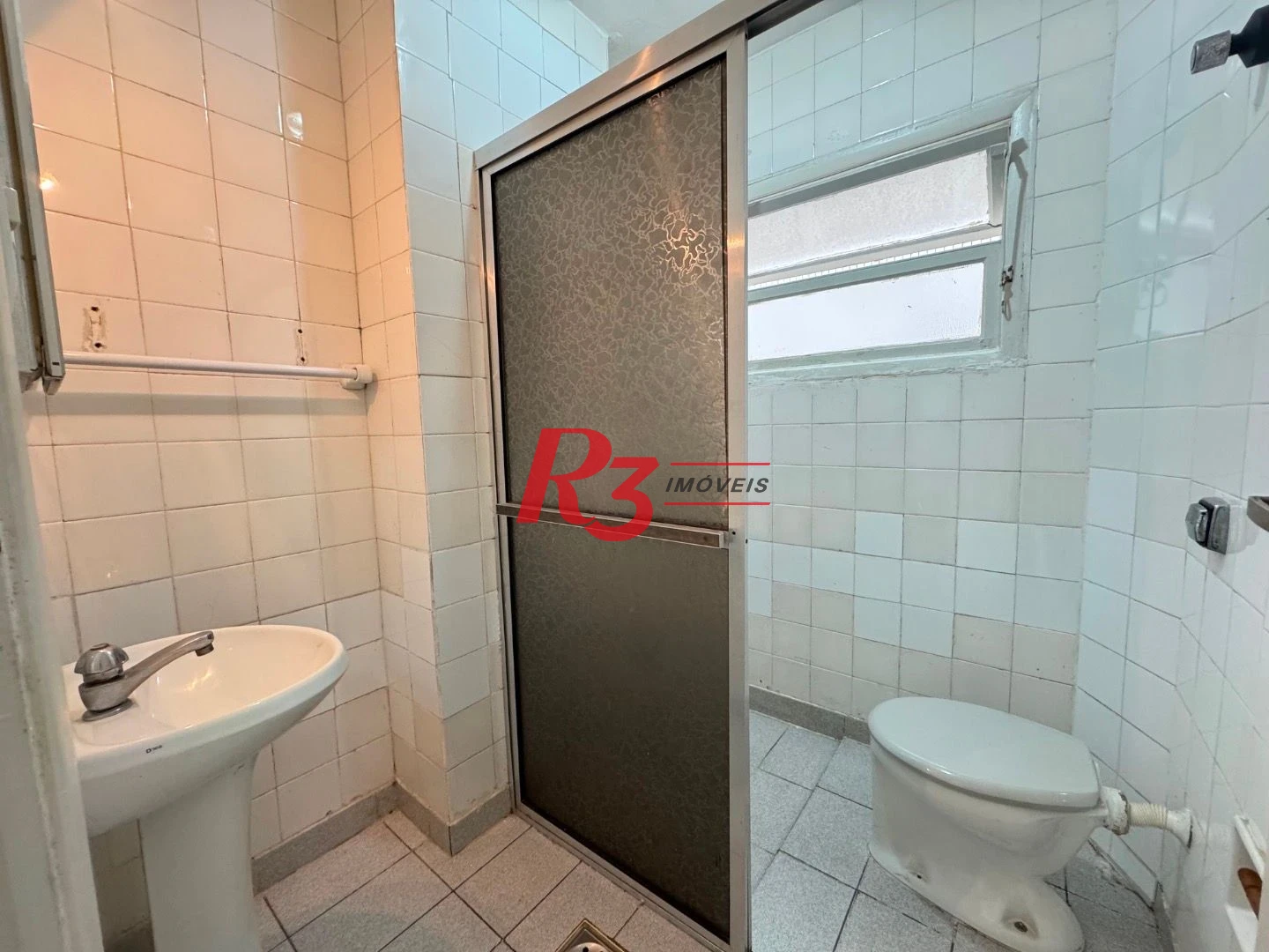 Apartamento com 1 dormitório para alugar, 50 m² por R$ 3.000,00/mês - Aparecida - Santos/SP