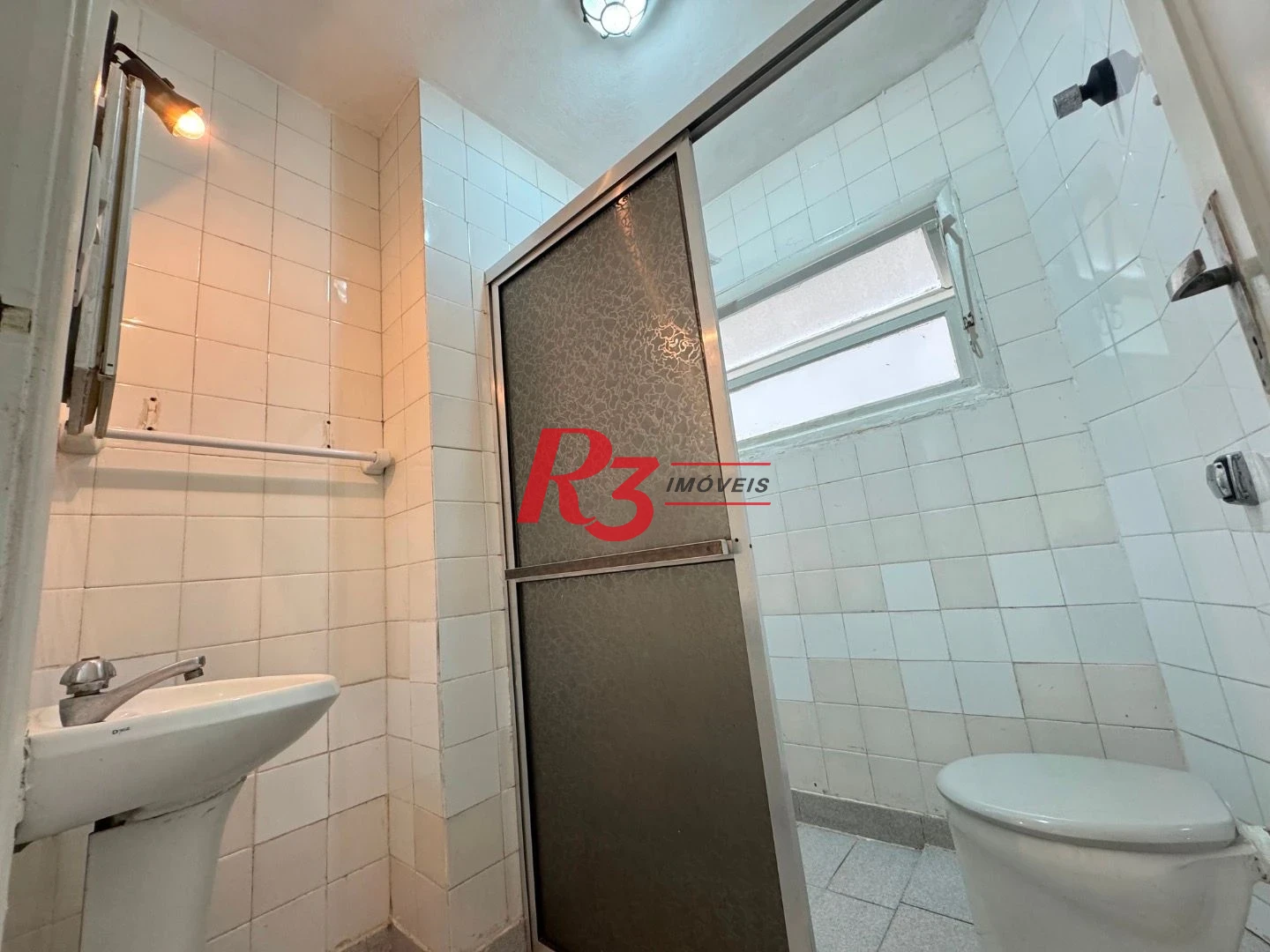 Apartamento com 1 dormitório para alugar, 50 m² por R$ 3.000,00/mês - Aparecida - Santos/SP
