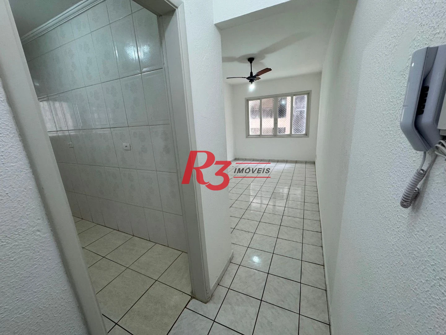 Apartamento com 1 dormitório para alugar, 50 m² por R$ 3.000,00/mês - Aparecida - Santos/SP