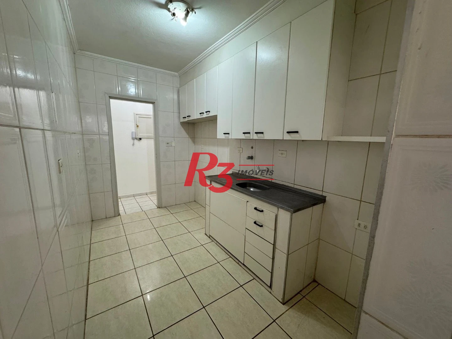 Apartamento com 1 dormitório para alugar, 50 m² por R$ 3.000,00/mês - Aparecida - Santos/SP