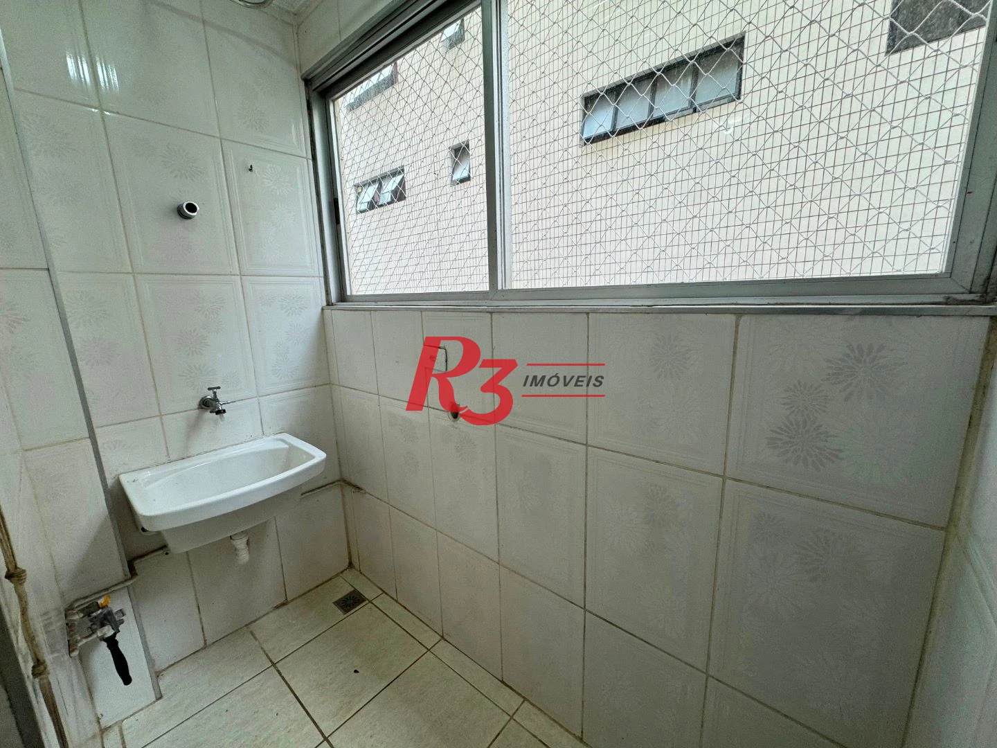 Apartamento com 1 dormitório para alugar, 50 m² por R$ 3.000,00/mês - Aparecida - Santos/SP
