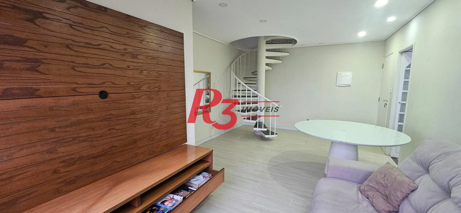 Cobertura com 2 dormitórios para alugar, 180 m² por R$ 6.500,00/mês - Aparecida - Santos/SP