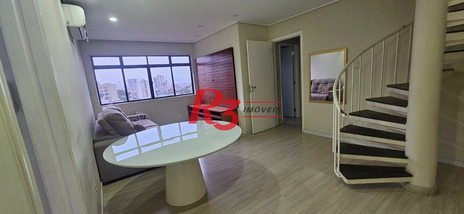Cobertura com 2 dormitórios para alugar, 180 m² por R$ 6.500,00/mês - Aparecida - Santos/SP