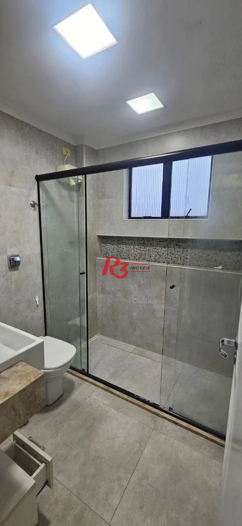 Cobertura com 2 dormitórios para alugar, 180 m² por R$ 6.500,00/mês - Aparecida - Santos/SP