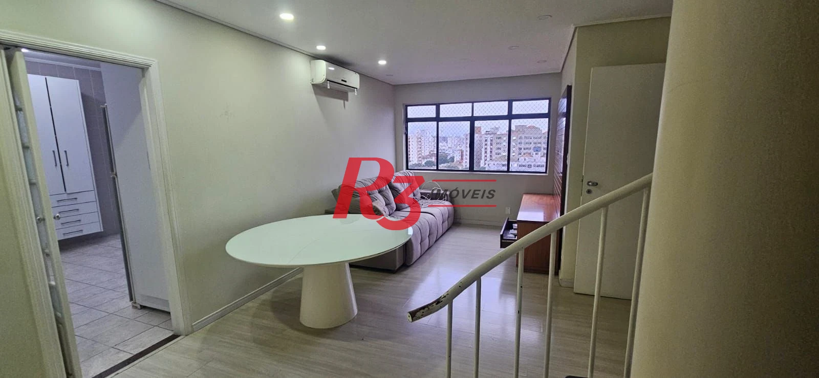 Cobertura com 2 dormitórios para alugar, 180 m² por R$ 6.500,00/mês - Aparecida - Santos/SP