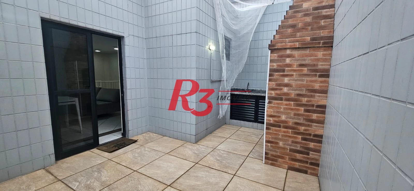 Cobertura com 2 dormitórios para alugar, 180 m² por R$ 6.500,00/mês - Aparecida - Santos/SP