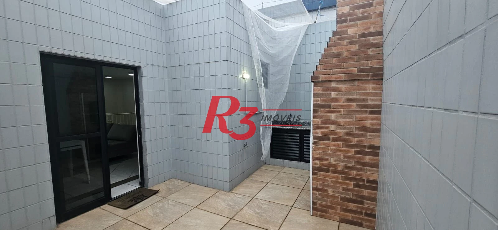 Cobertura com 2 dormitórios para alugar, 180 m² por R$ 6.500,00/mês - Aparecida - Santos/SP