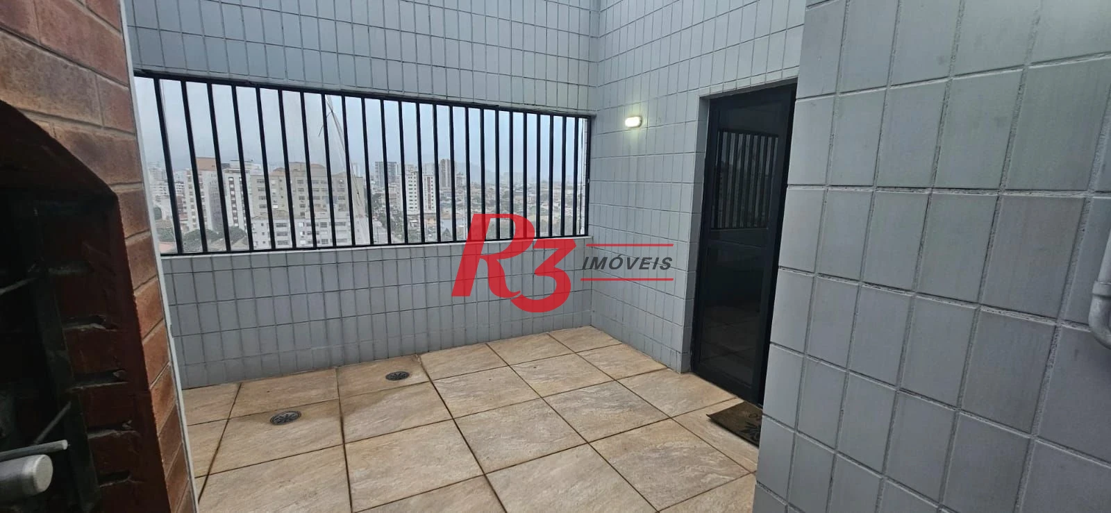 Cobertura com 2 dormitórios para alugar, 180 m² por R$ 6.500,00/mês - Aparecida - Santos/SP