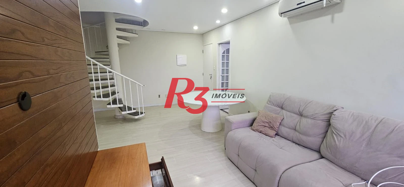 Cobertura com 2 dormitórios para alugar, 180 m² por R$ 6.500,00/mês - Aparecida - Santos/SP