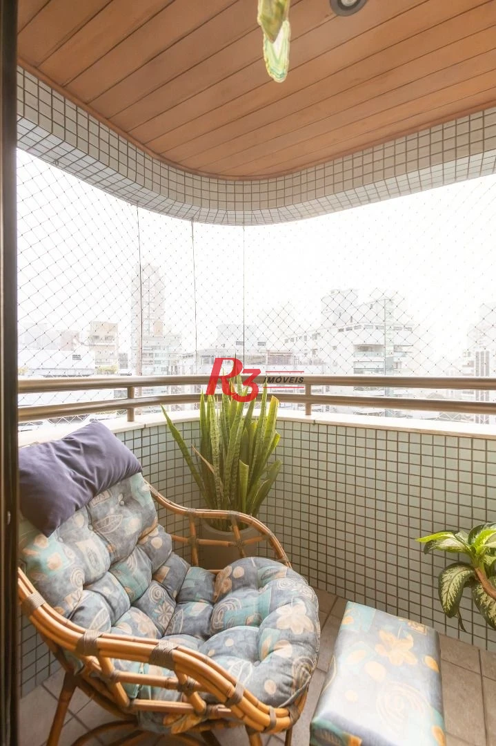 Apartamento com 4 dormitórios à venda, 213 m² por R$ 2.890.000,00 - Boqueirão - Santos/SP