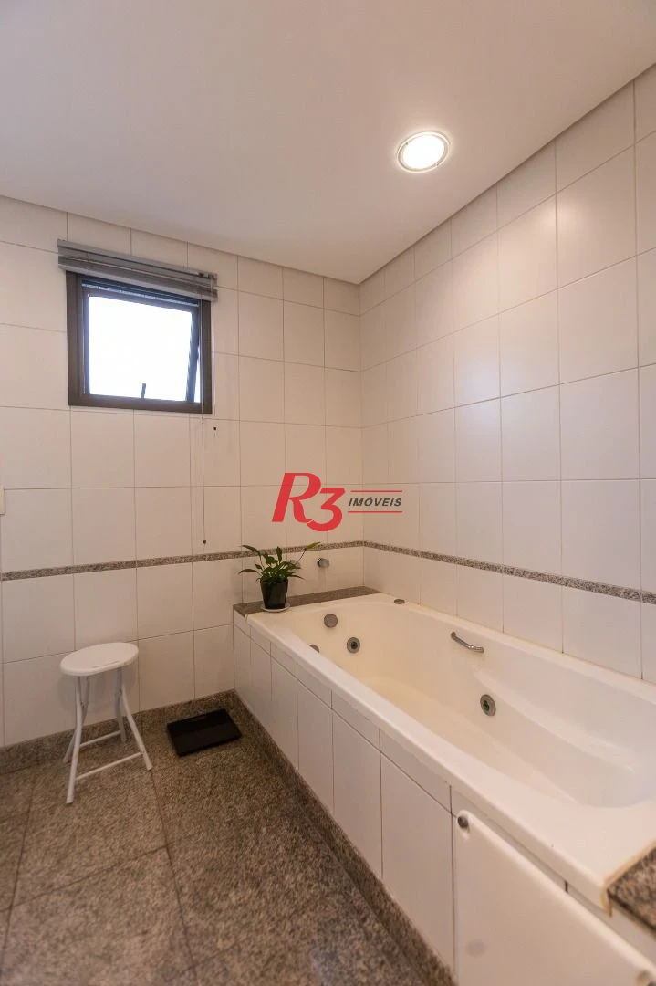 Apartamento com 4 dormitórios à venda, 213 m² por R$ 2.890.000,00 - Boqueirão - Santos/SP