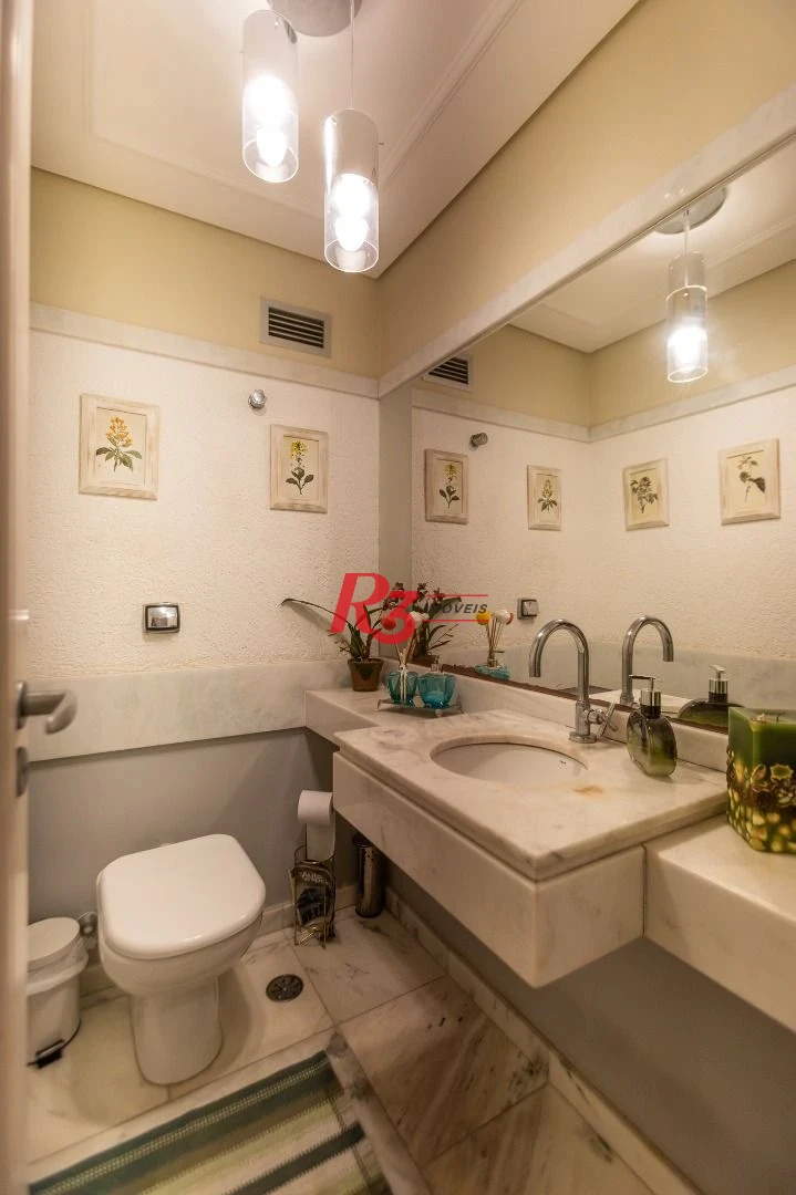 Apartamento com 4 dormitórios à venda, 213 m² por R$ 2.890.000,00 - Boqueirão - Santos/SP