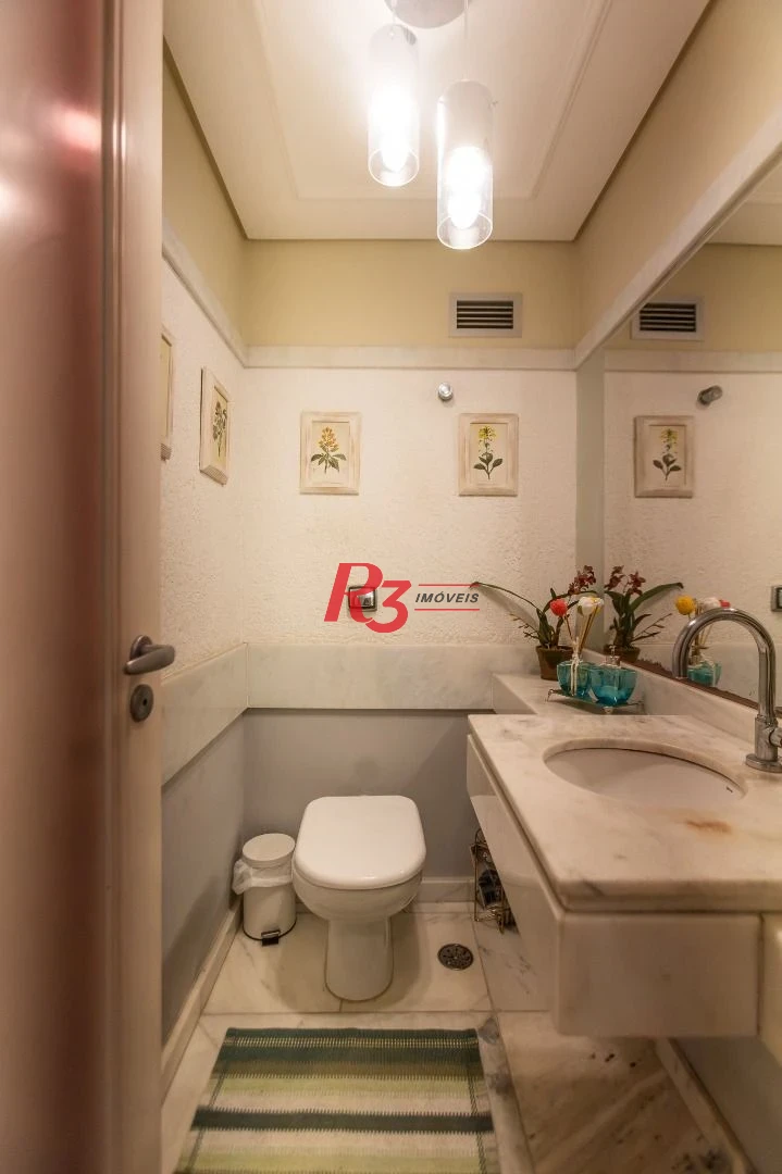Apartamento com 4 dormitórios à venda, 213 m² por R$ 2.890.000,00 - Boqueirão - Santos/SP