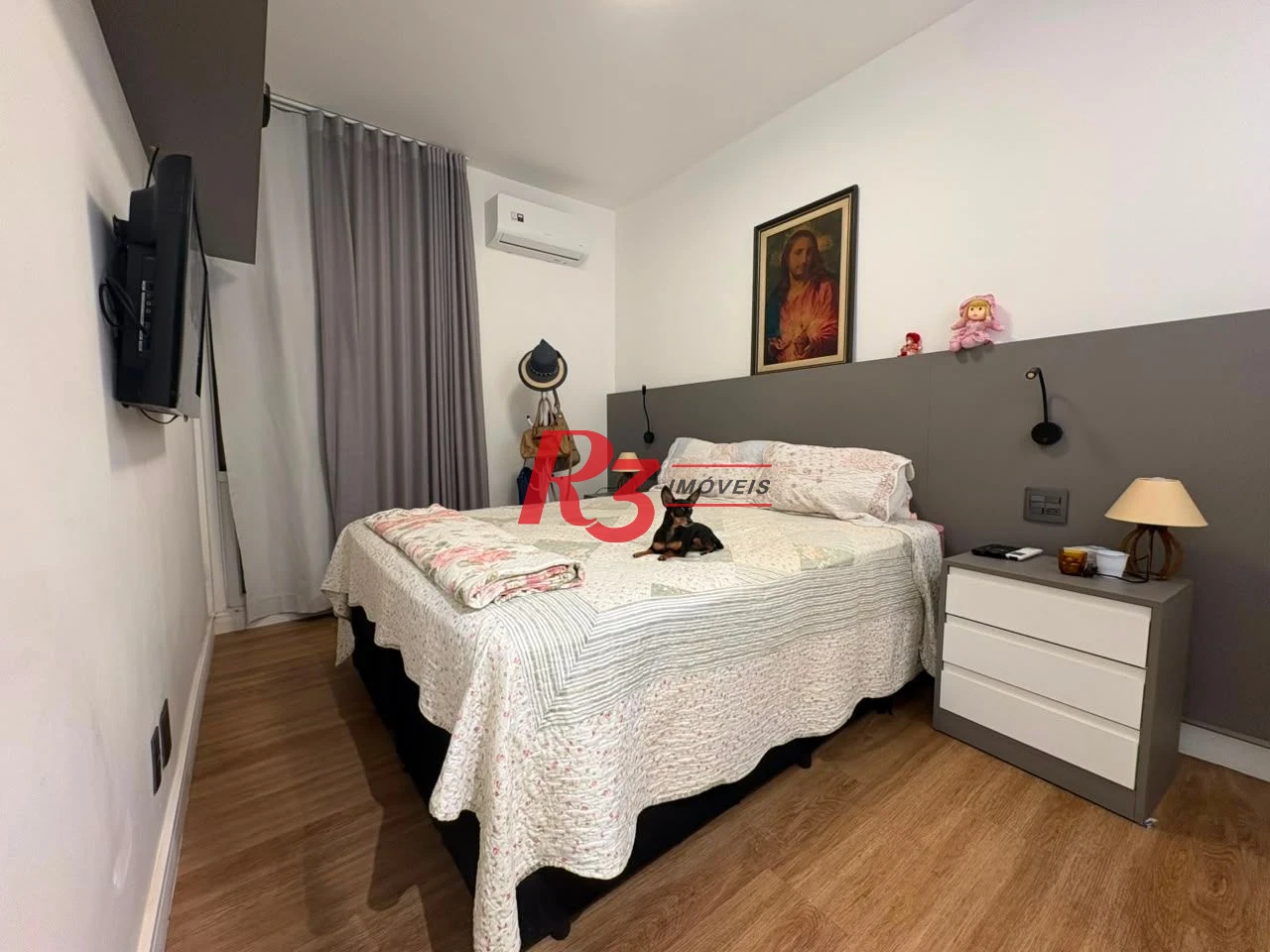 Apartamento com 3 dormitórios à venda, 127 m² por R$ 1.299.000,00 - Gonzaga - Santos/SP