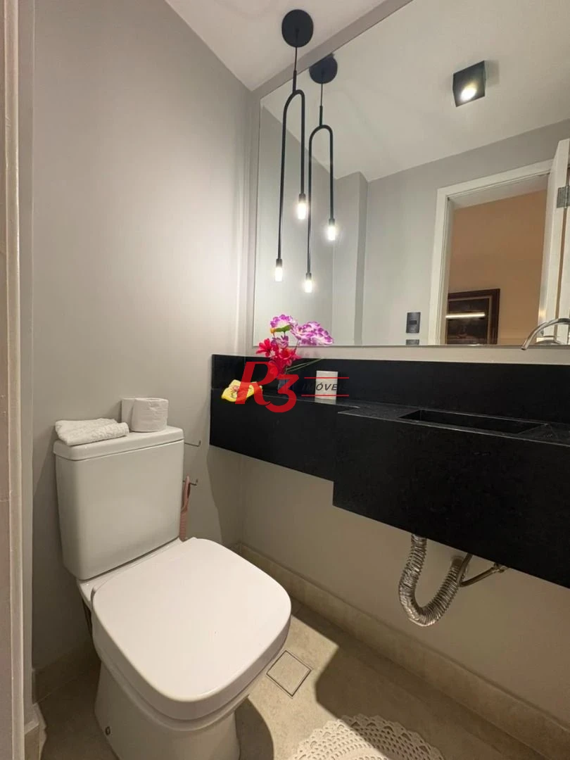 Apartamento com 3 dormitórios à venda, 127 m² por R$ 1.299.000,00 - Gonzaga - Santos/SP