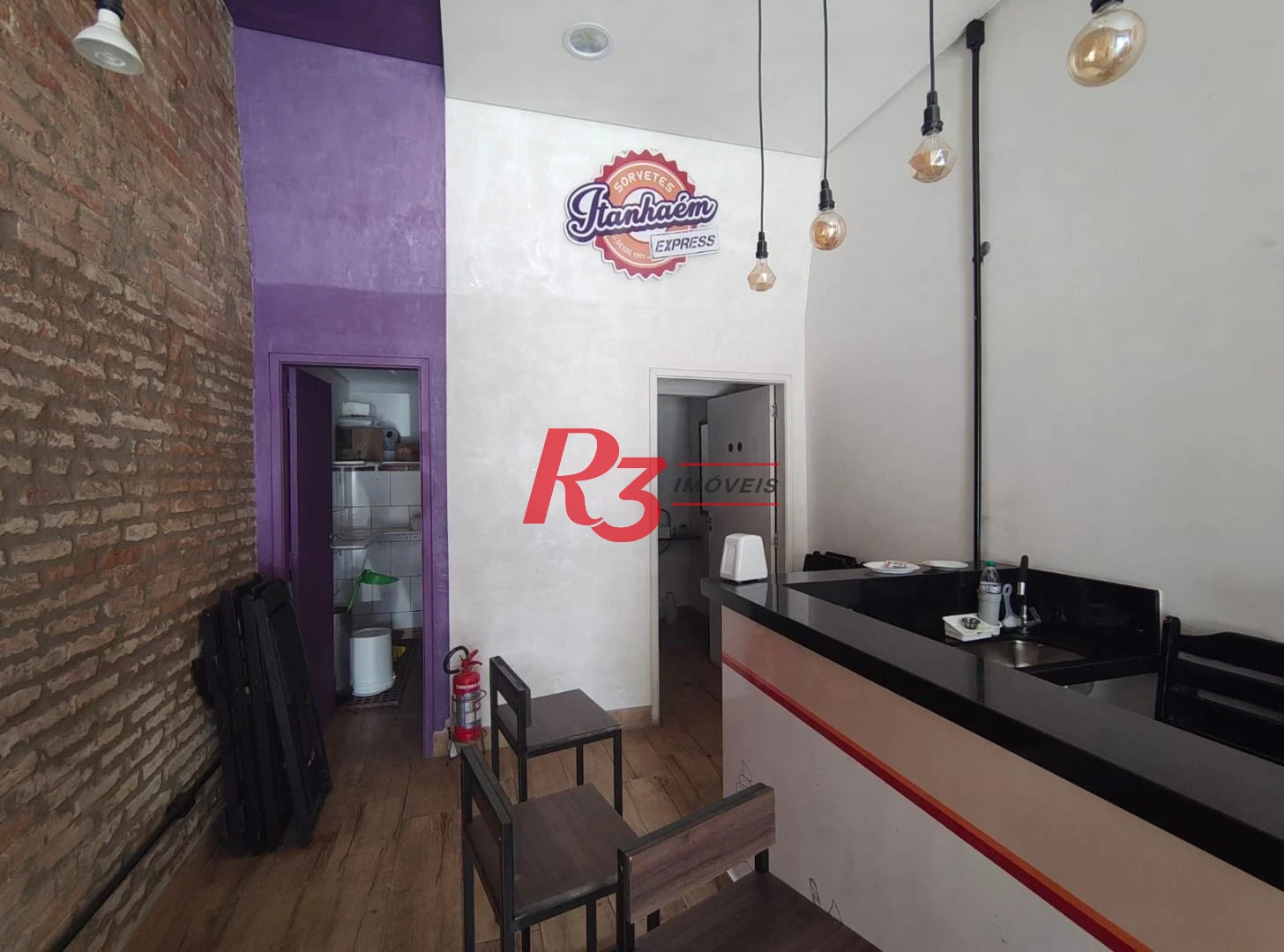 Loja para alugar, 45 m² por R$ 3.000,00/mês - Macuco - Santos/SP