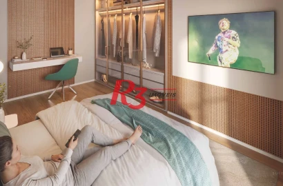 Apartamento com 2 dormitórios à venda, 70 m² por R$ 823.200 - Vila Belmiro - Santos/SP