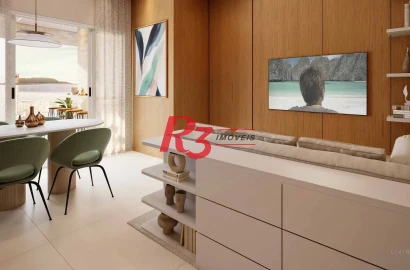 Apartamento com 3 dormitórios à venda, 91 m² por R$ 1.168.650,00 - Vila Belmiro - Santos/SP